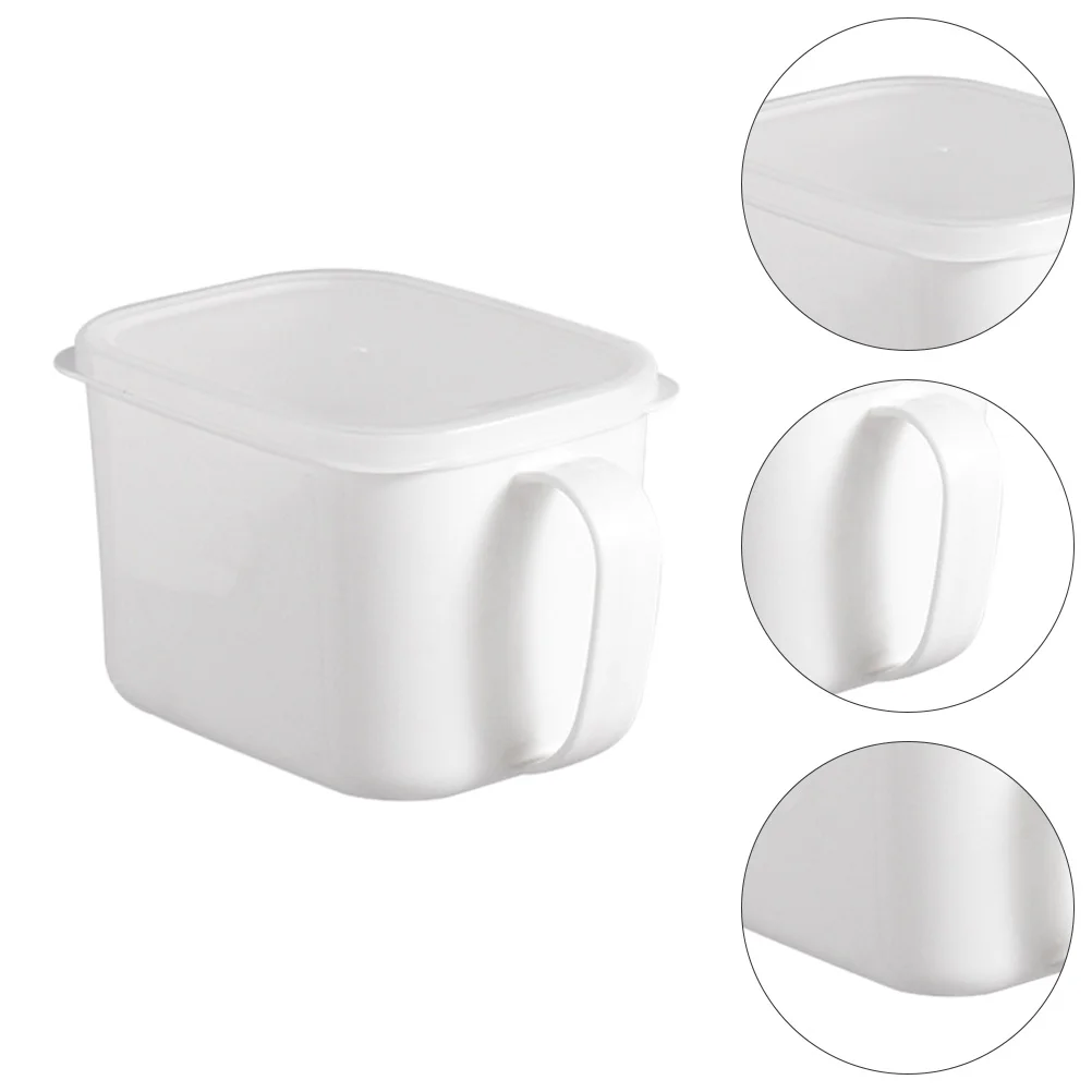 

Storage Fridge Containers Box Jar Container Kitchen Boxes Cereal Handle Drawer Seasoning Case Snack Sugar Organizers Grains