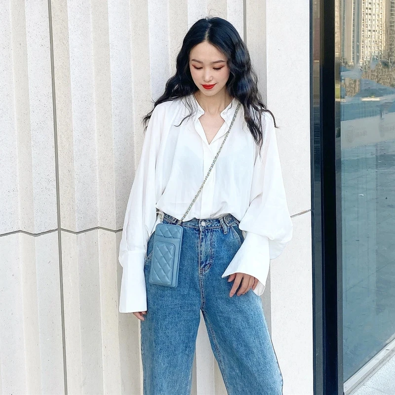 100% Genuine Leather Phone Bag Trendy Brand New Handbag Rhombus Cowhide Multi-Functional Mini Crossbody Shoulder Bag Wallet Gift