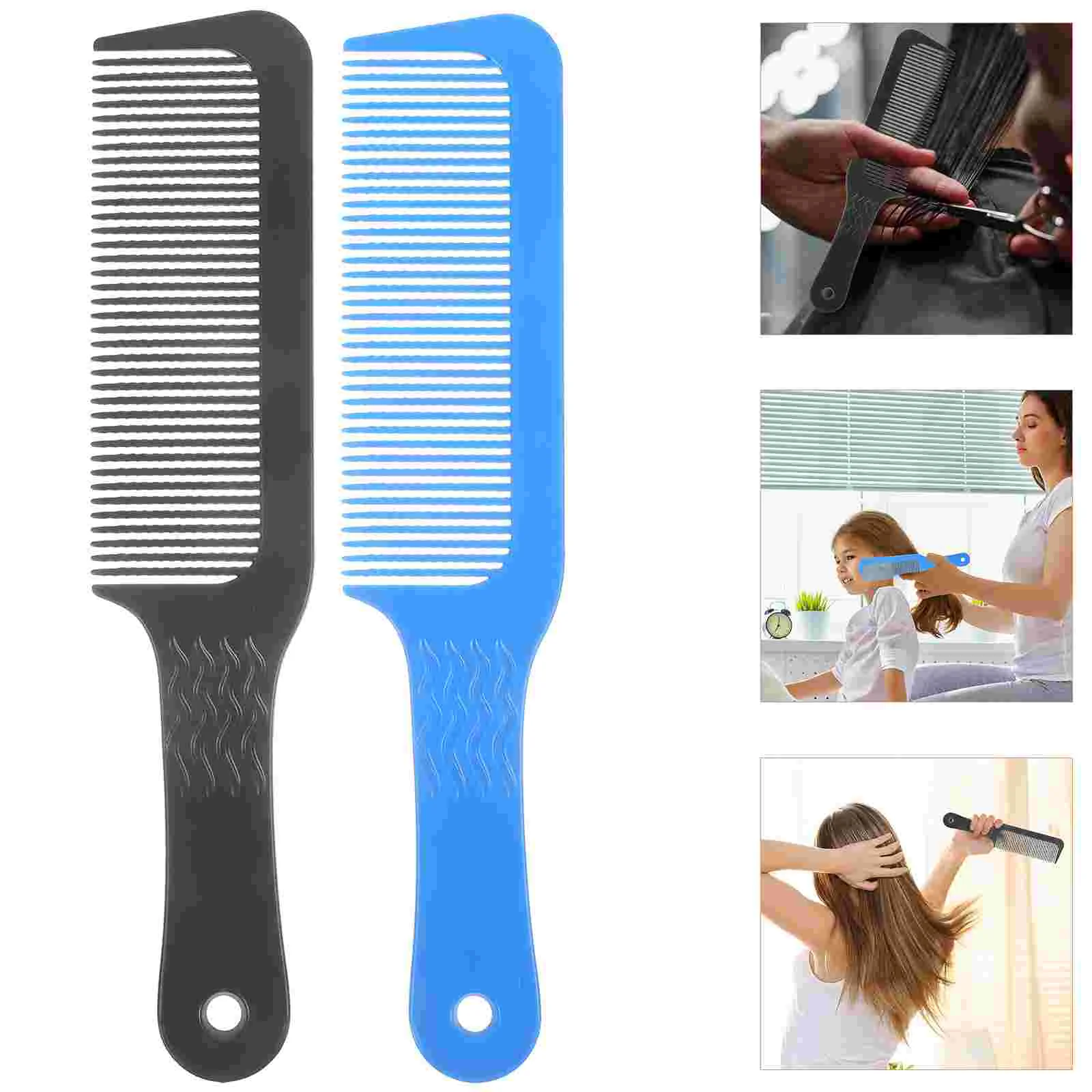 

Comb Combs Hair Men Girls Barber Curly Wide Dressing Haircut Clipper Heat Resistance Anti Women Handle Set Hairdressing Pocket