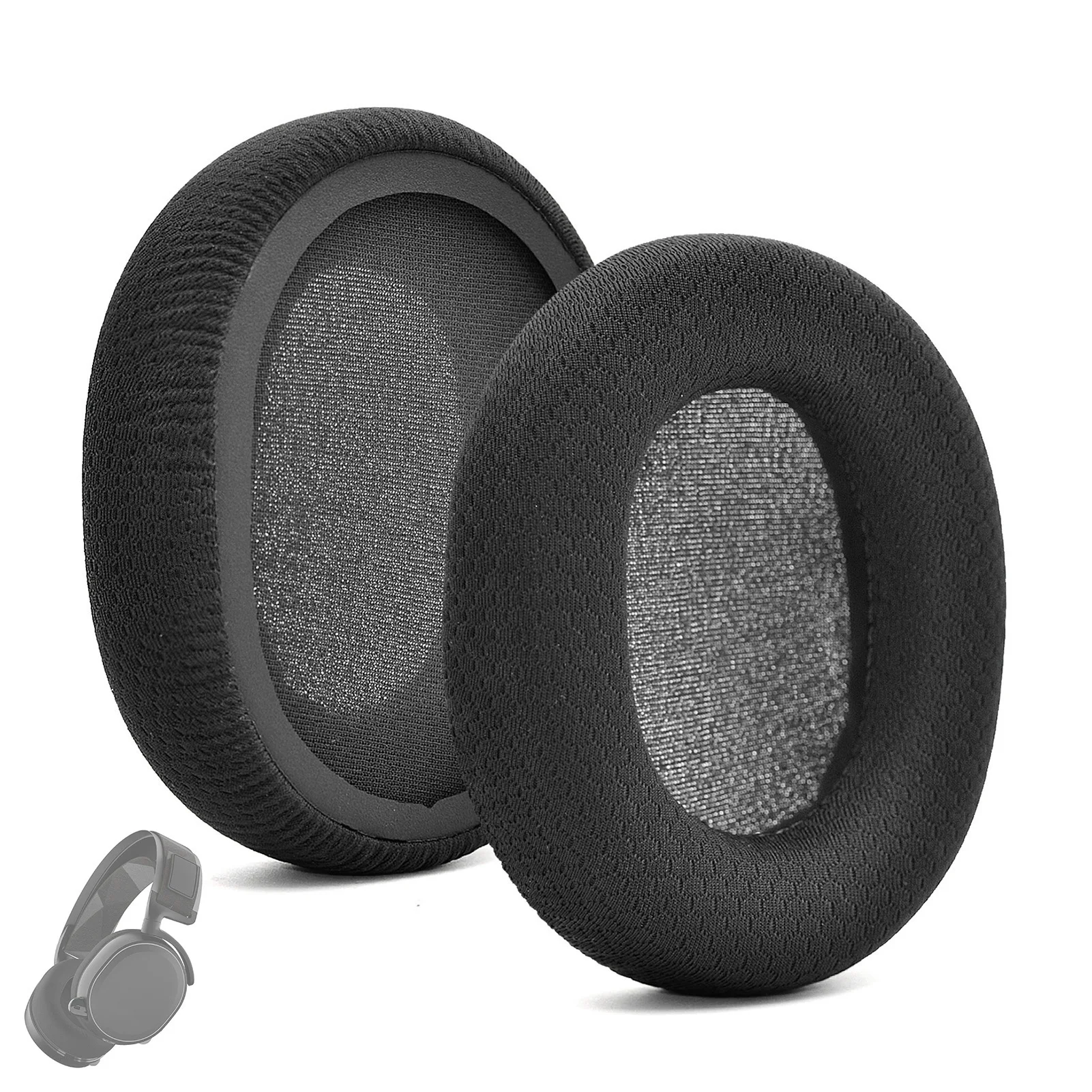 

2 шт., мягкие амбушюры для наушников SteelSeries Arctis 7