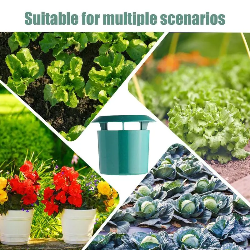 Пластиковый Ловец улитки ловушка для многоразовая червя отпугиватель животных