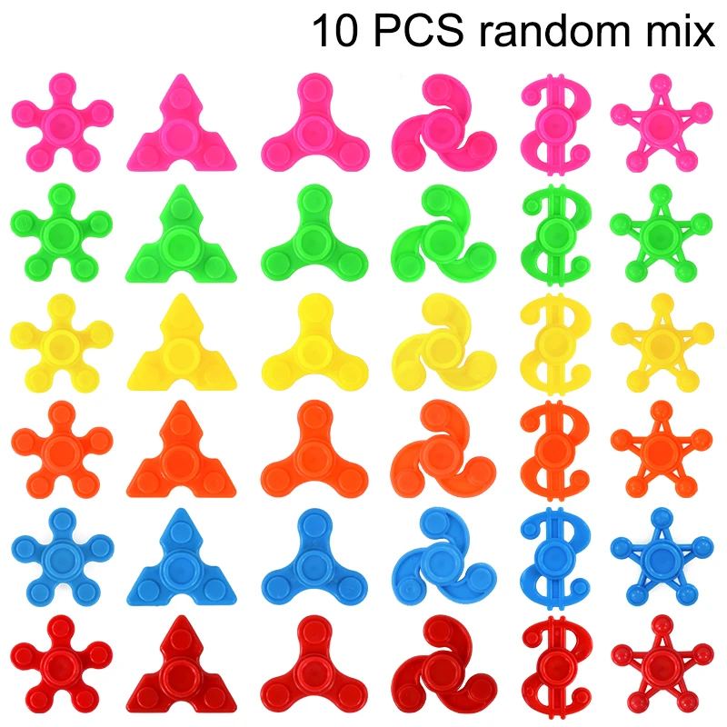 10 шт. мини-геометрический гироскоп на кончиках пальцев детские игрушки для