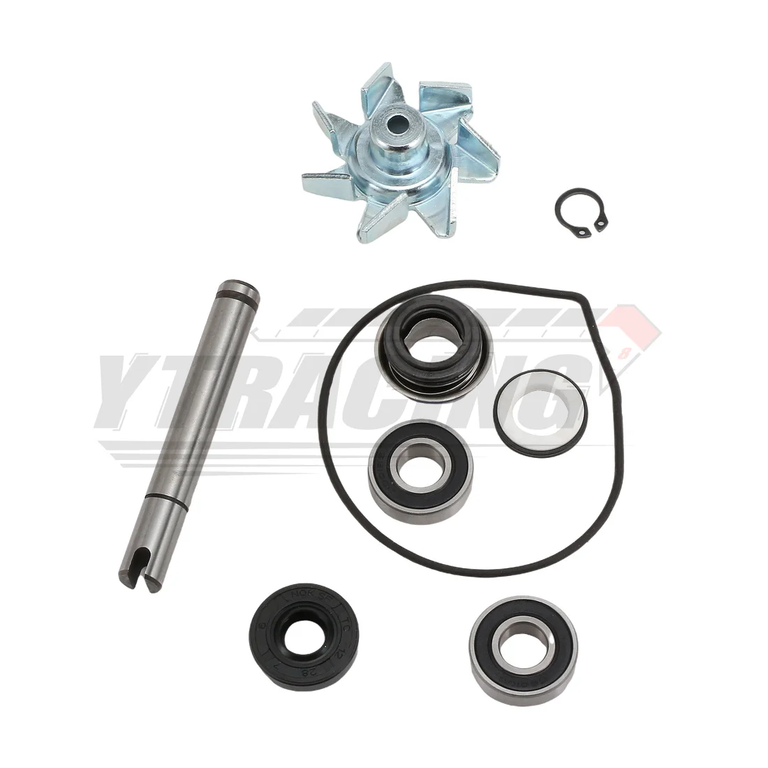 Комплект для ремонта водяного насоса двигателя KAWASAKI ZZR400 1990-2006 ZZR500 1990-1994 ZZR600 90-91 ZX600