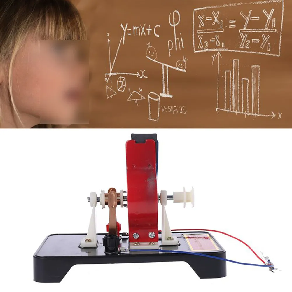 

DIY Simple DC Electric Motor Model Assemble Kit For Kids Physics Science Educational Toys Instrumentation