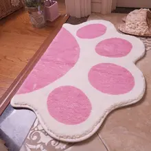 Cartoon Carpet Girls Rug Bedroom Bedside Blanket Pink Rug Cat Claw Water Absorbent Foot Mat Non Slip Doormat Cute Anime Mats Cartoon Carpet Girls Rug Bedroom Bedside Blanket Pink Rug Cat Claw Water Absorbent Foot Mat Non Slip Doormat Cute Anime Mats