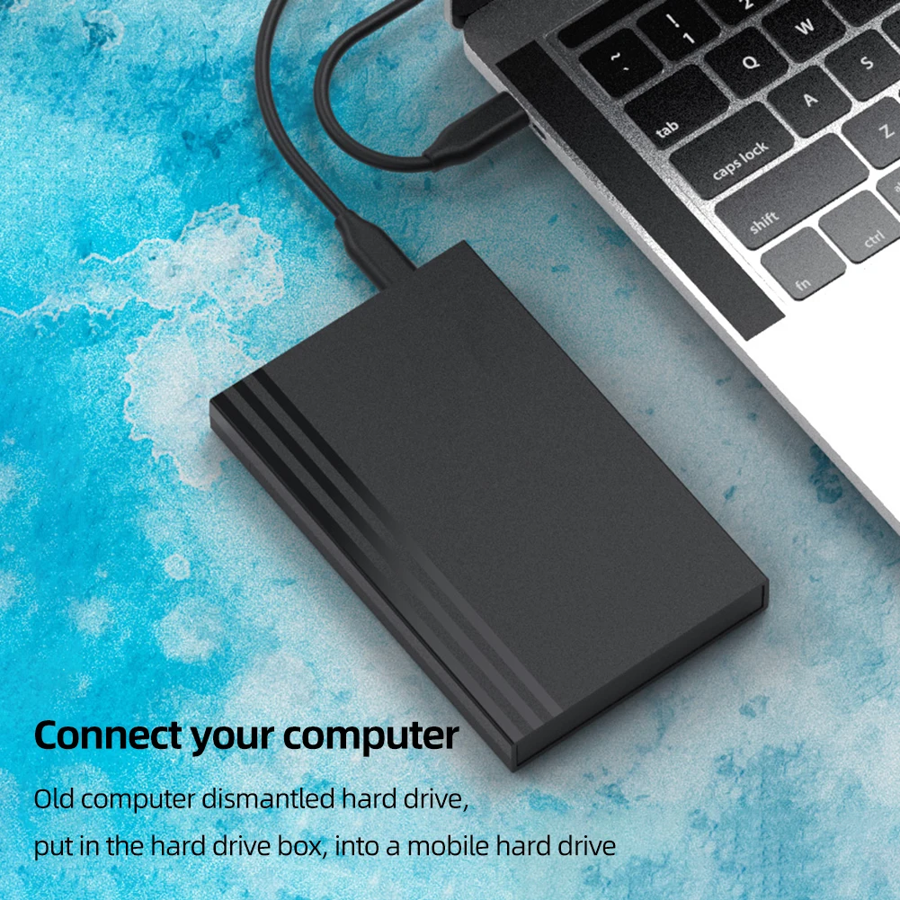 

USB3.0 To SATA Hard Disk Box Speed 5Gbps SSD Enclosure Support USAP External Hard Drive Case for 7mm 9.5mm 2.5inch SATA SSD HDD