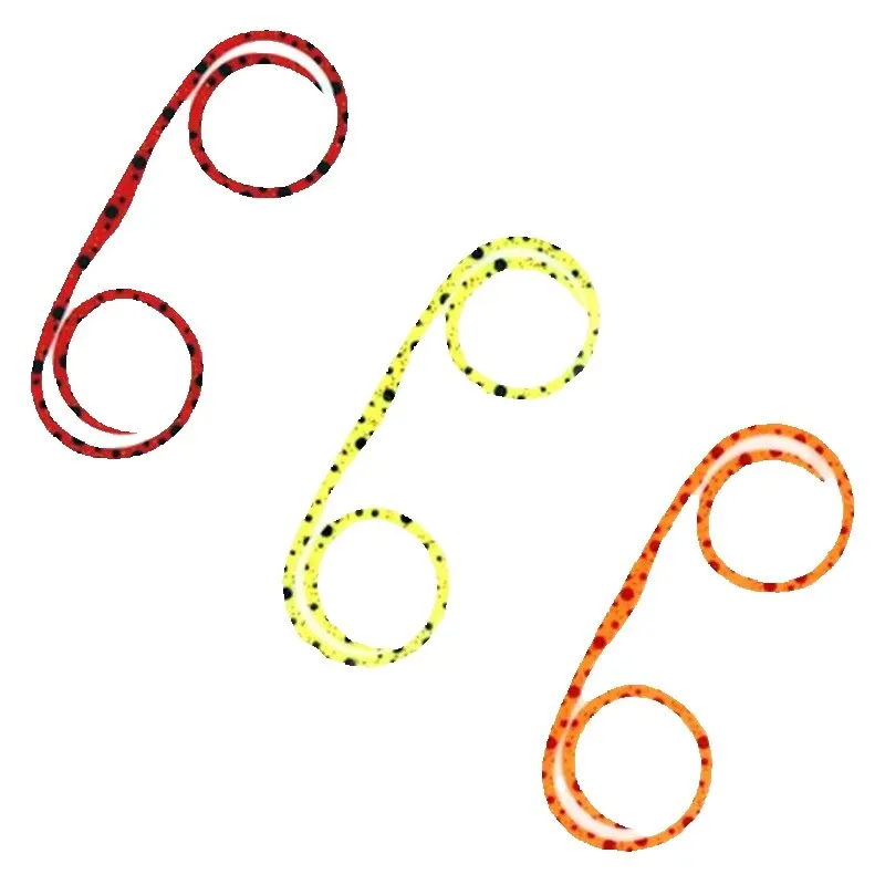 100 шт Jinhongkang кудрявая силиконовая юбка для Madai Jigs Snapper рыболовный прикорм