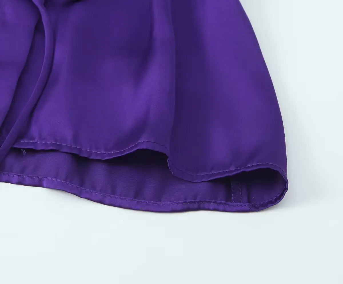 PB &amp ZA женская осень 2024 новая модная универсальная рубашка с длинным рукавом и