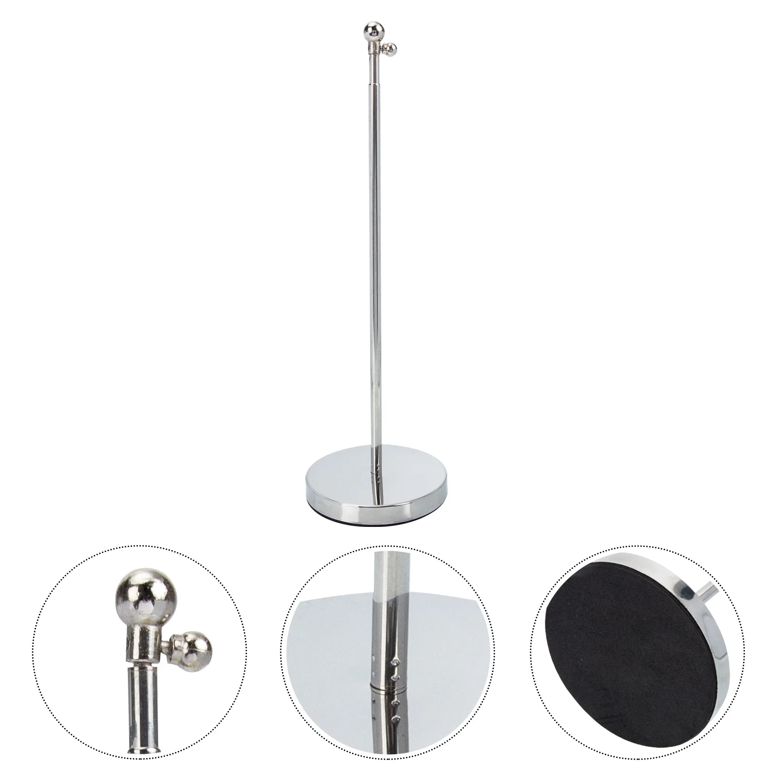 

Flag Pole Holder Stand Table Desk Mini Base Holders Flags Desktop Stands Flagpole Stick Indoor Telescopic Tabletop Office