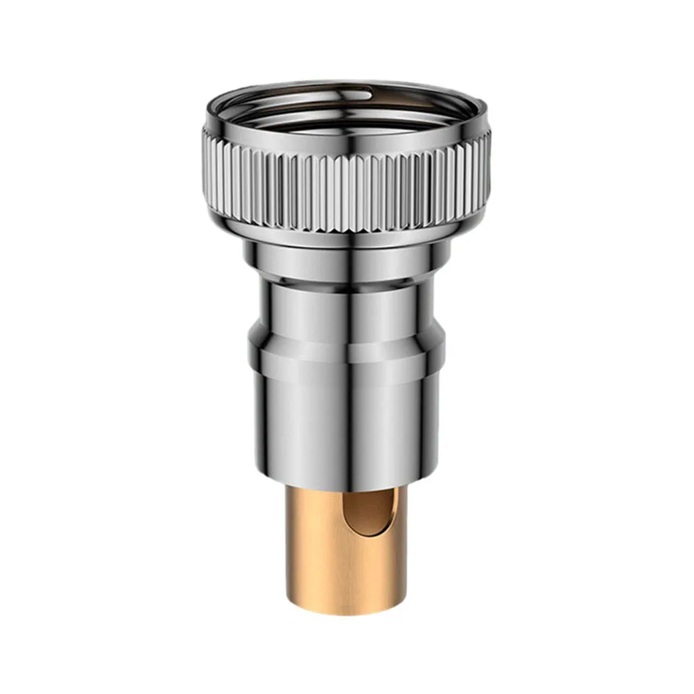 

Faucet Water Stop Faucet Water Nozzle Water Stop Nozzle 1/2\" Taps 4.1*2.3cm Brass Connector Faucet Accessories Quick Connector