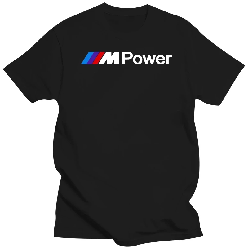 

Новинка 2018 Ограниченная серия гоночных футболок M Power M3 черный крутой автомобиль все размеры