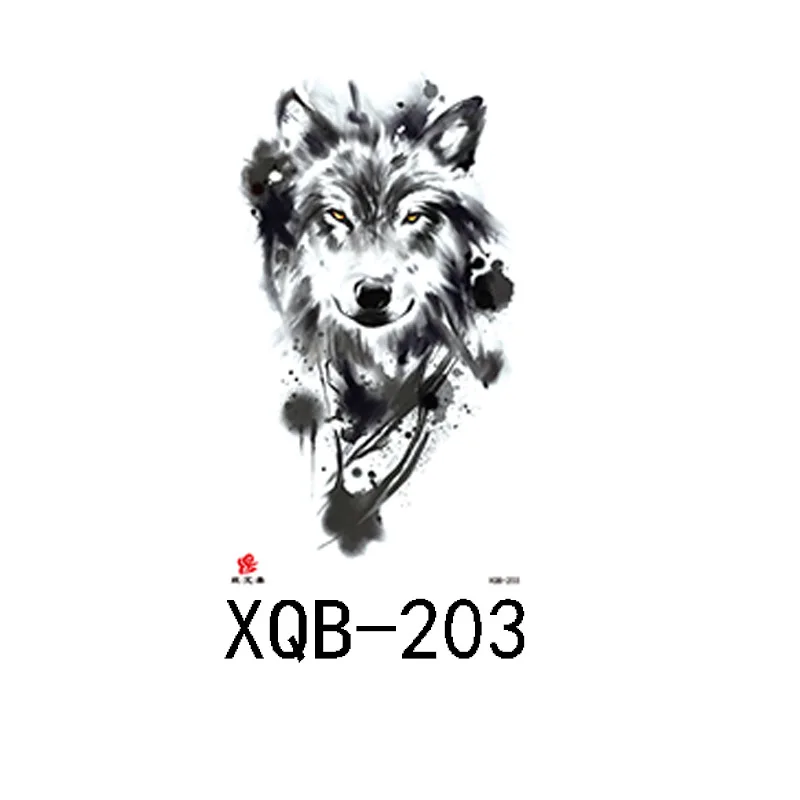 Водостойкая тату-наклейка на всю руку маленькая пол руки с рисунком цветка