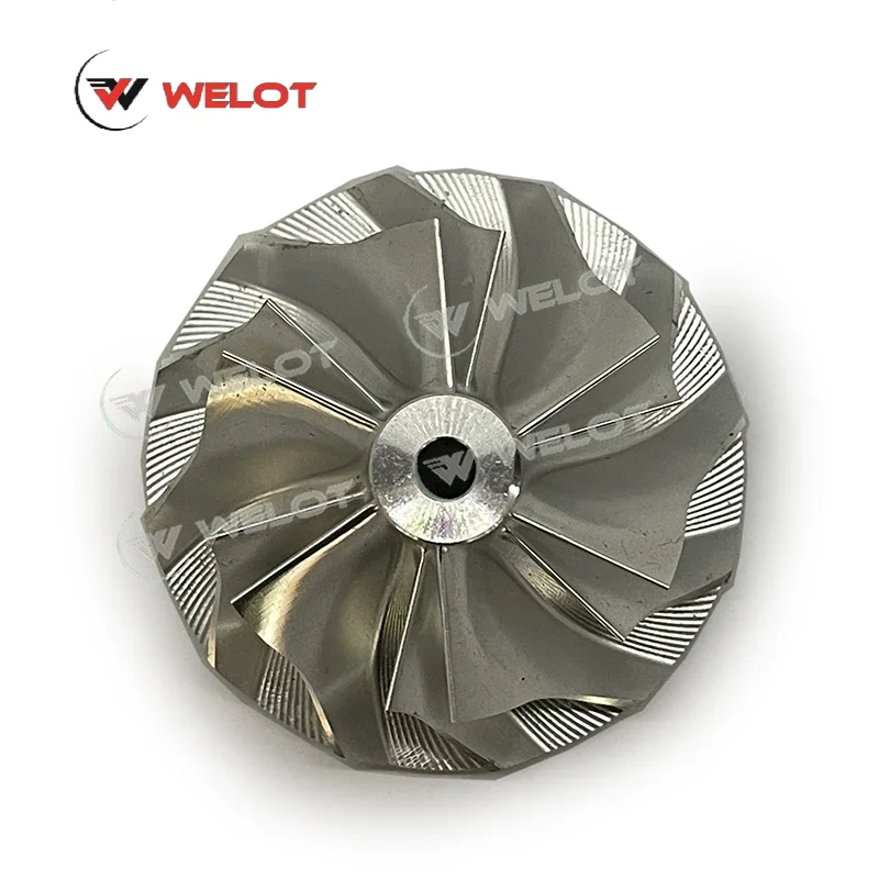 Фото Компрессорное колесо GTB2056V MFS Billet, совместимое с 816841, 816841-0002, 816841-5002S, 816841-0003, 816841-5003S, A6420900880, A6420901680 №2