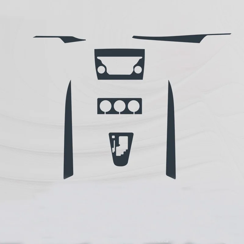 

Прозрачная пленка из ТПУ для Toyota YARiS 2016-2020, наклейки для салона автомобиля, центральное управление, Air CD, мультимедийная дверь приборной пане...