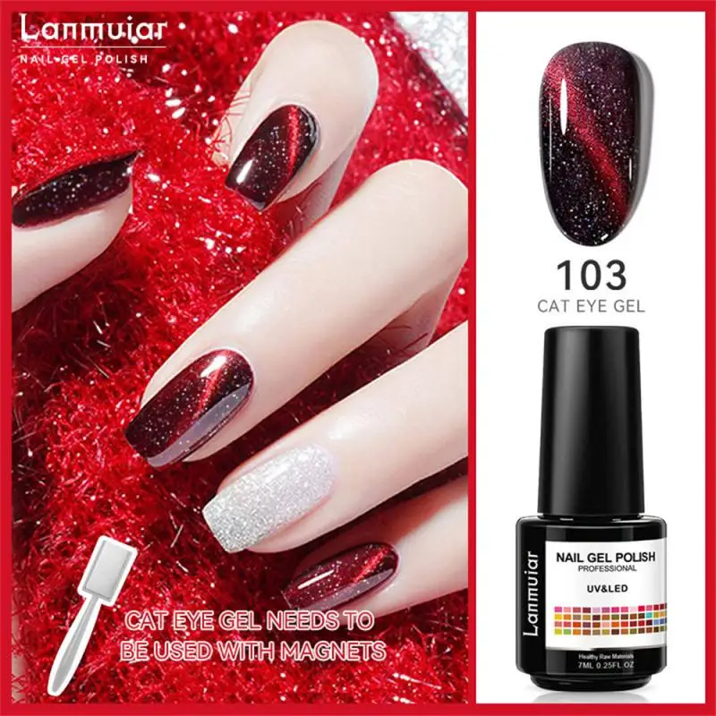 

Gel Nail Polish 19 Color Manicure Semi-permanent Soak Off Uv Led Gel Diy Nails Nail Supplies Nail Varnish Professional 7ml