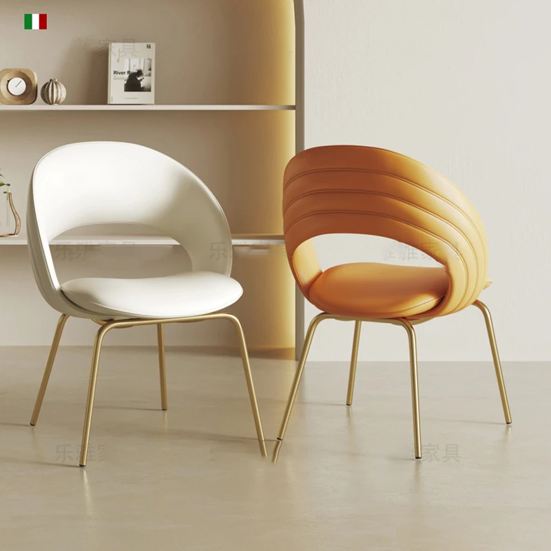 

Дизайнерские эргономичные обеденные стулья, кухонные современные стулья для игровых салонов, престольный стул, офисная мебель для дома T50CY