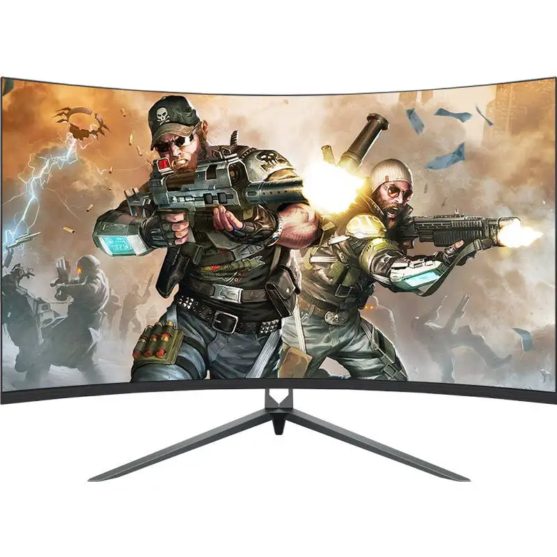 

Hot Sale High Resolution 1080P 2K 4K VGA 19" 22" 24" 27" 32" 75HZ 144HZ PC Gaming Portable Flat or Curved Computer Monitor