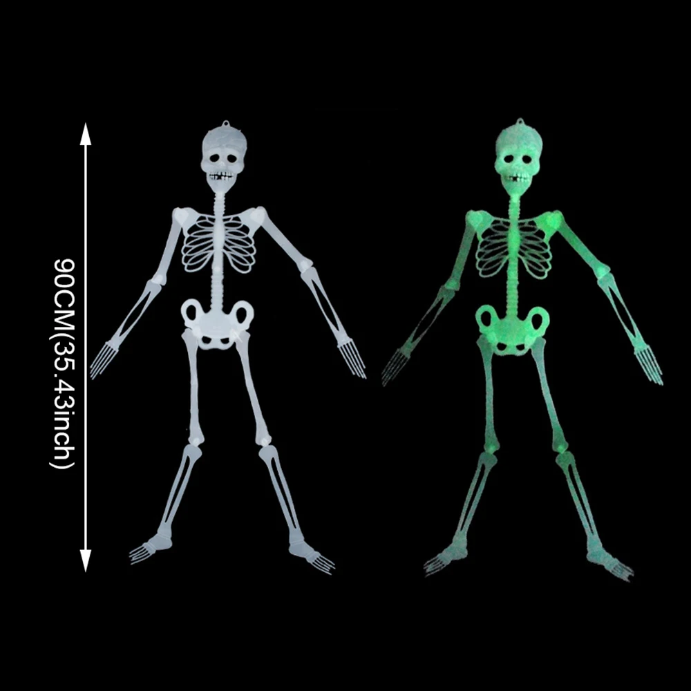 

Светящийся скелет для Хэллоуина