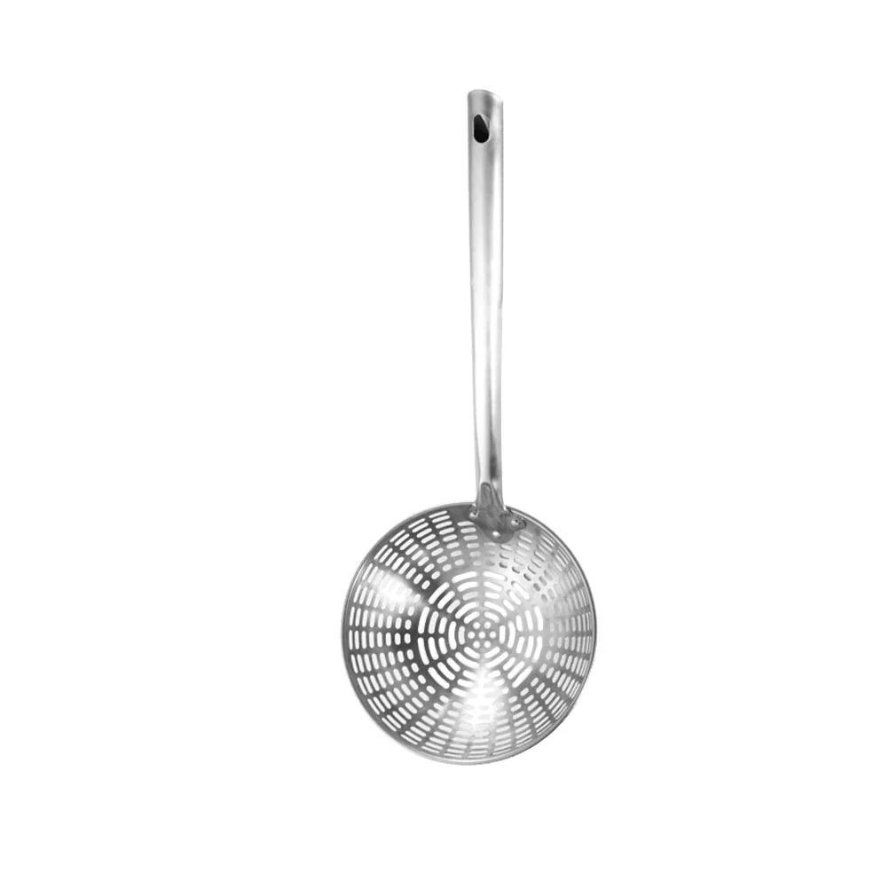 

Strainer Spoon Skimmer Ladle Cooking Kitchen Pasta Spaghetti Colander Slotted Oil Spider Metal Frying Scoop Pot Spoons Fat Mesh