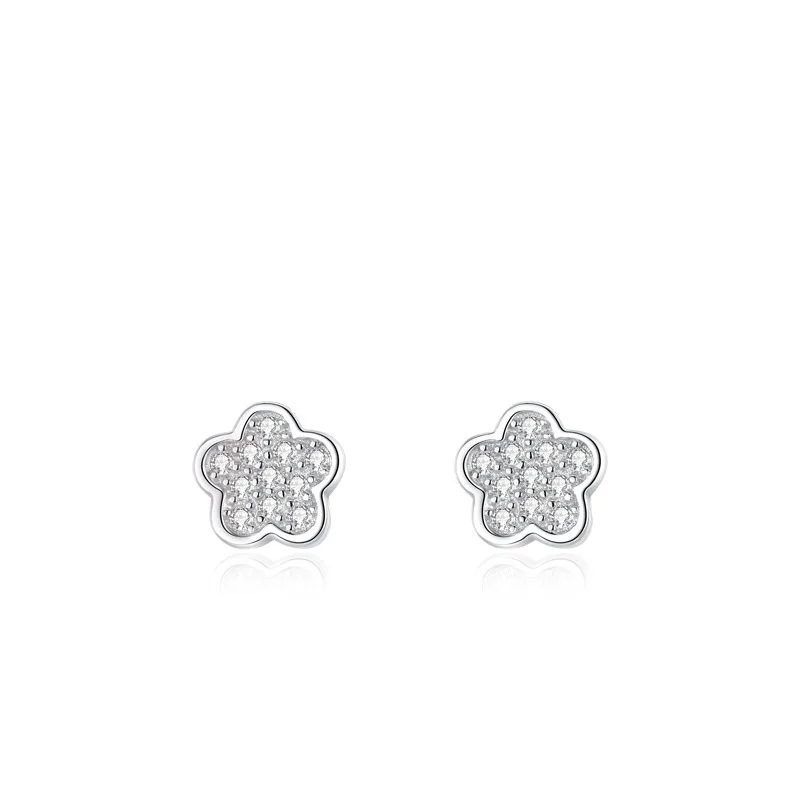 

Женские свадебные серьги с фианитами DE4