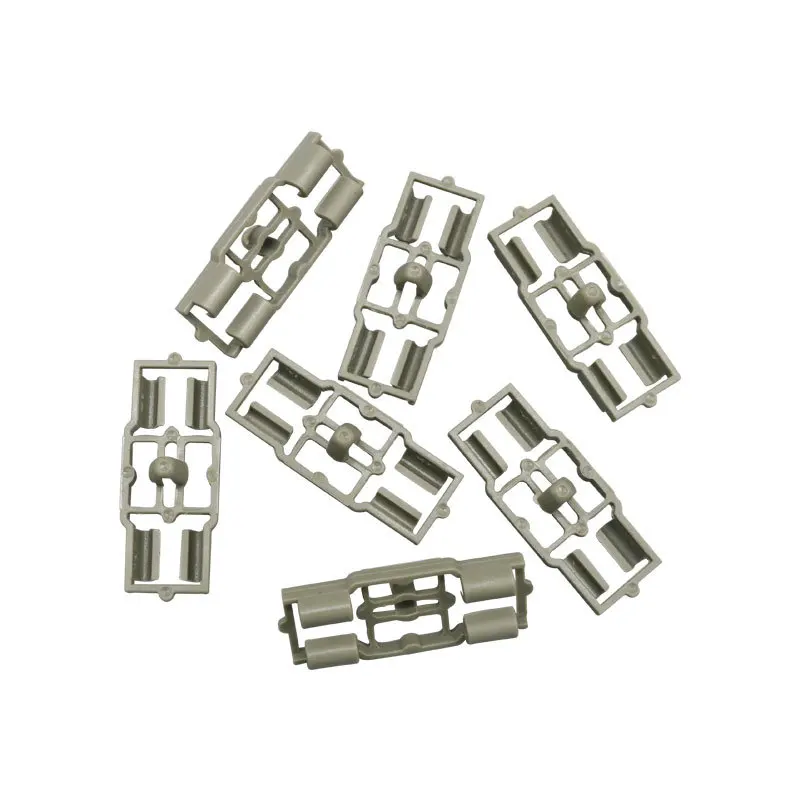 

10Pcs Plastic Clips Fastener For BMW Door Bonnet Boot Trunk Weatherstrip Rubber Seal 51717006757