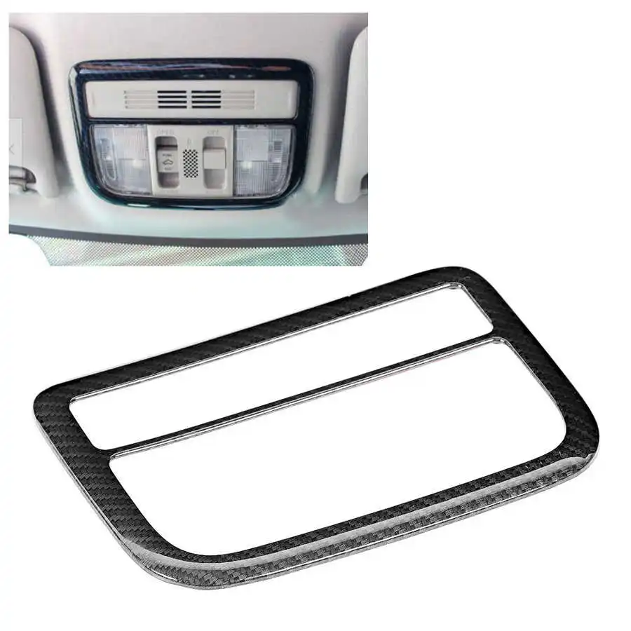 

Внутренняя крышка для автомобильного светильника для чтения, стильный декор из углеродного волокна, подходит для Honda Civic 10, 2016, 2017, 2018, 2019, украшение салона автомобиля
