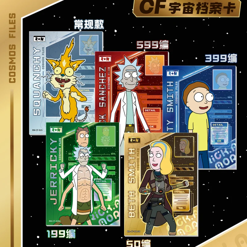Фото Коллекционный набор карт KAYOU Authentic New Rick and Morty Infinite Universe - Starry Bag, аниме-мерч, подарок №1