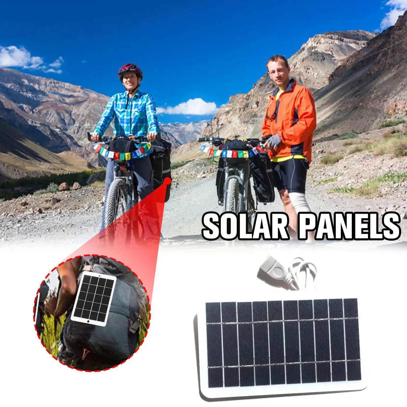 

Usb Solar Charger Panel 5v 2w Portable Solar Panel Output Usb Outdoor Solar Charger Camping Hiking Travel For Cell Mobile P E1b8