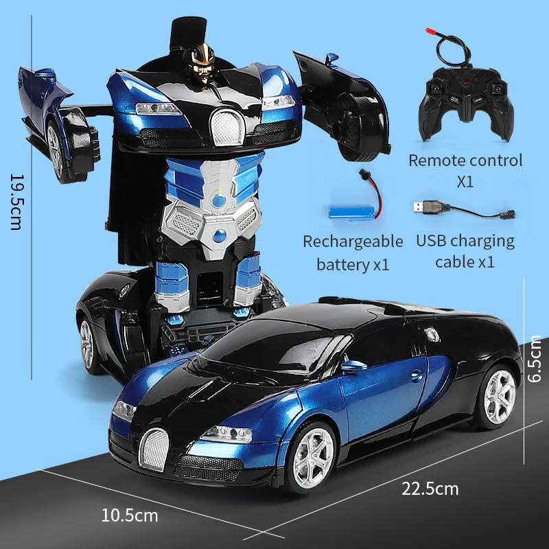 

1: 18 деформация автомобиль с дистанционным управлением вращение на 360 градусов деформация одной кнопкой детская игрушка радиоуправляемые а...