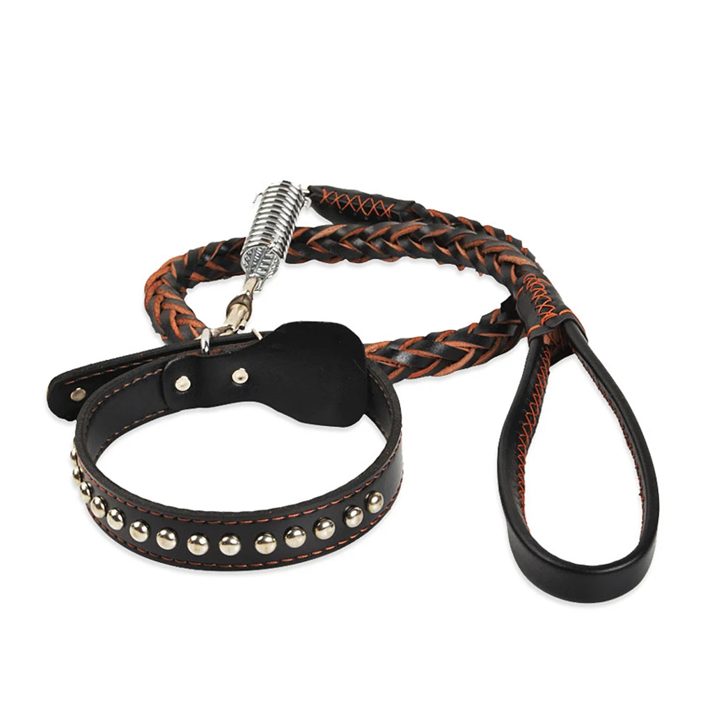 

Ошейник и поводок для домашних животных, в стиле стимпанк