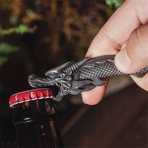 Металлическая открывалка для бутылок Fish-Dragon