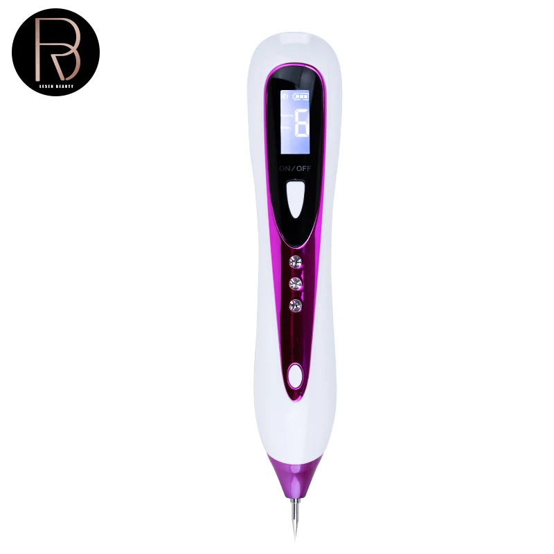 Лазерная плазменная ручка машина для удаления веснушек ЖК-дисплей удаление