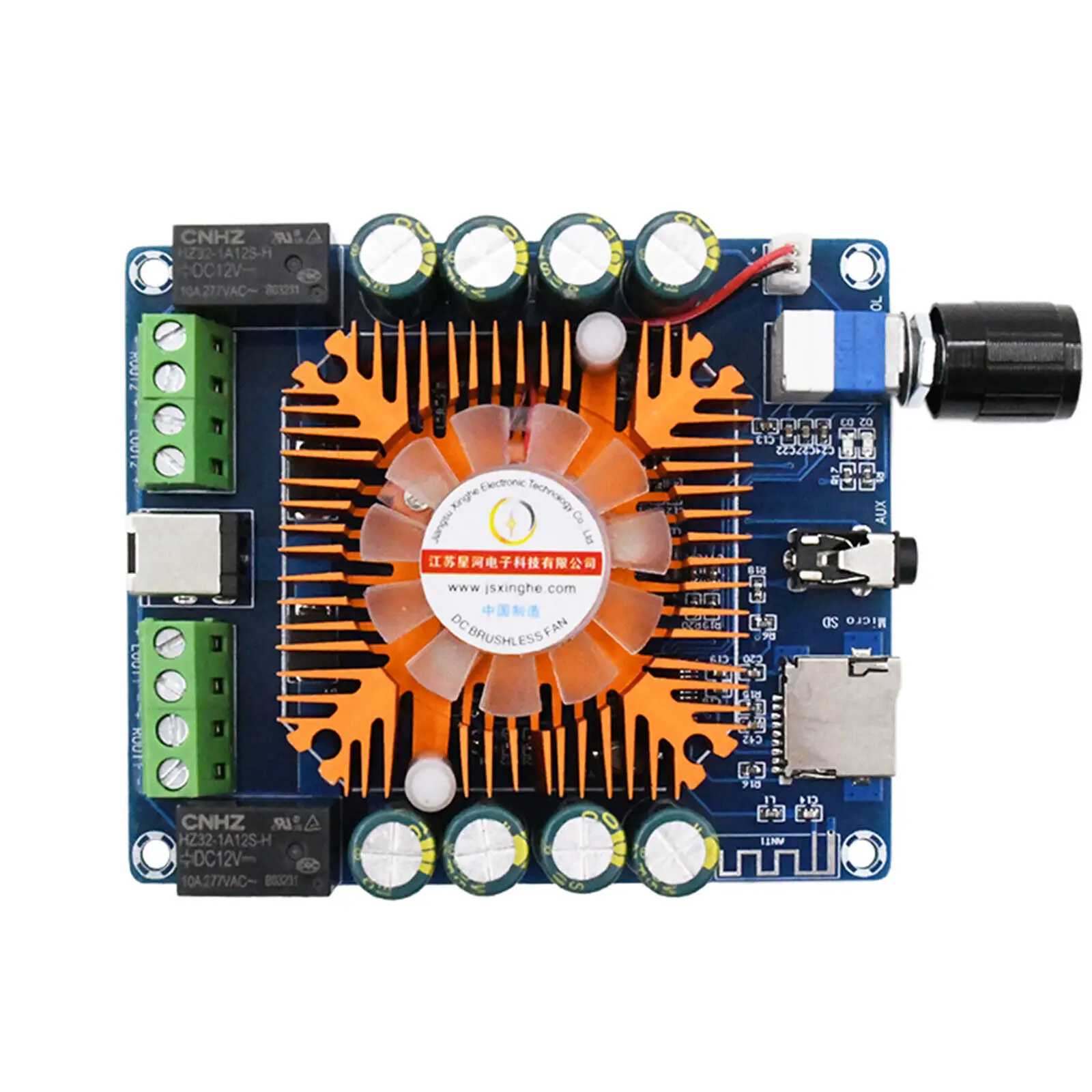 

Оригинальная импортная плата цифрового усилителя Bluetooth TDA7388, 50 Вт * 4