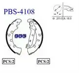 

Код магазина: 4108 для задних тормозных колодок (PABUC) FIESTA IV / V fend FUSION 02 / KA PUMA