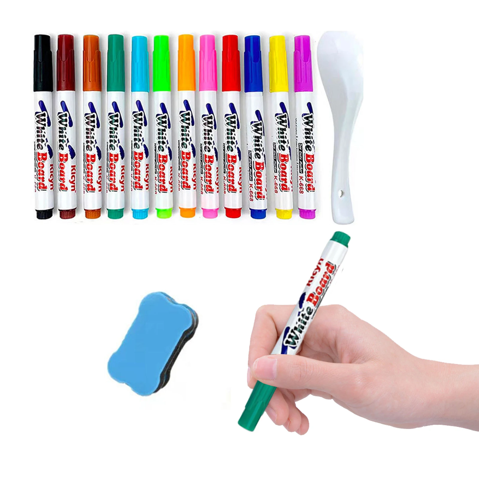 

Magical Water Painting Marker Pen DIY Drawing Floating Pen In Water Magic Doodle Drawing Pens Art School Supplies For Kids