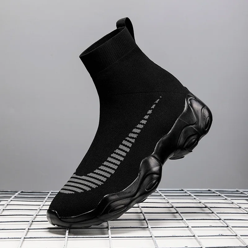 New Unisex Fashion Sneaker Shoes Women Boots Socks Breathable Classics Woman Shoes Slip-on Casual Loafers Ladies High Quality