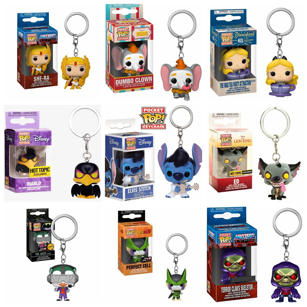FUNKO POP DISNEY DUBMO клоун Алиса Стич Диабло Эд Джокер геймерские элементы страшные