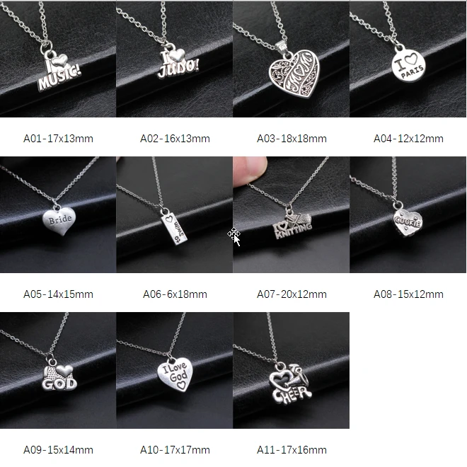 

New Arrival Peach Heart Charms Pendants Necklace Female Gift Fashion
