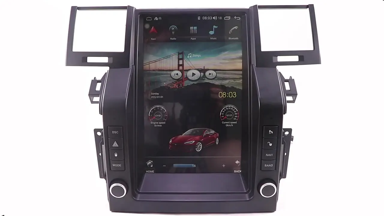 

Автомагнитола с вертикальным экраном 12,1 дюйма, Android, dvd-радио, плеер для Land Rover Range Rover Sports 3 2005-2009, GPS-навигация