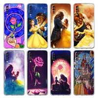 beauty and the beast phone case for samsung galaxy a50 a70 a20 a30 a40 a20e a10 a10s a20s a02s a12 a22 a32 a52s a72 5g cover