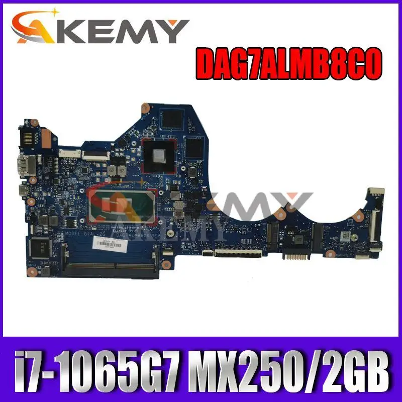 

DAG7ALMB8C0 G7AL-2G для HP PAVILION 14-CE 15-CS, материнская плата для ноутбука, L88220-001 MX250/2GB 100% Full Teste