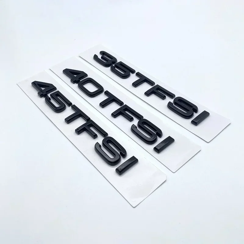 3D буквы цифры эмблема для Audi A4 40TFSI 45TFSI 50TFSI 30TDI значок на крышку багажника