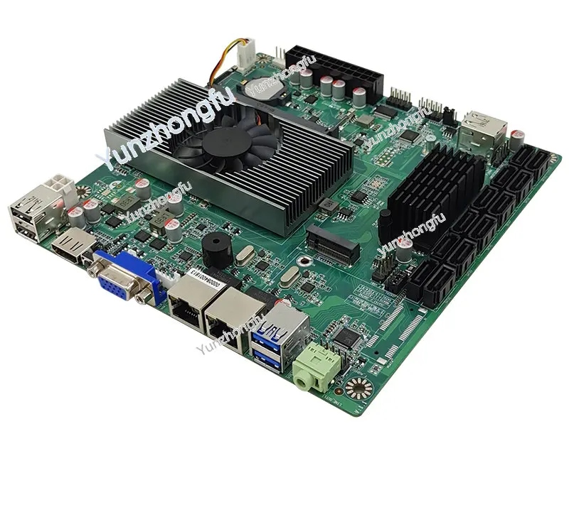 

Mini ITX Motherboard with 11th 4cores N5095 Processor 12SATA3.0 Server Board
