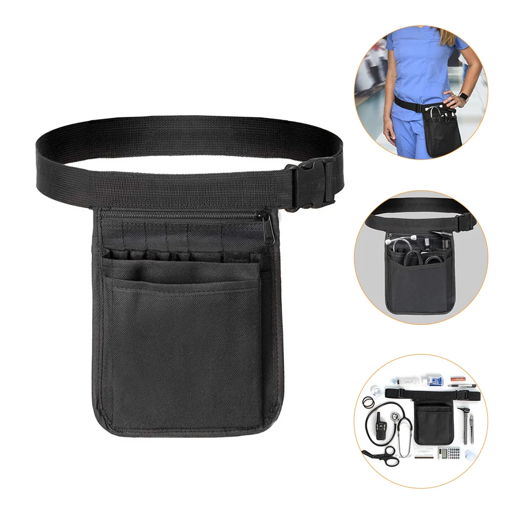 

Bag Waist Nurse Belt Tool Packfanny Pouch Multifunctional Bags Gardenbum Nail Blackutility Nurses Packs Urse Professional