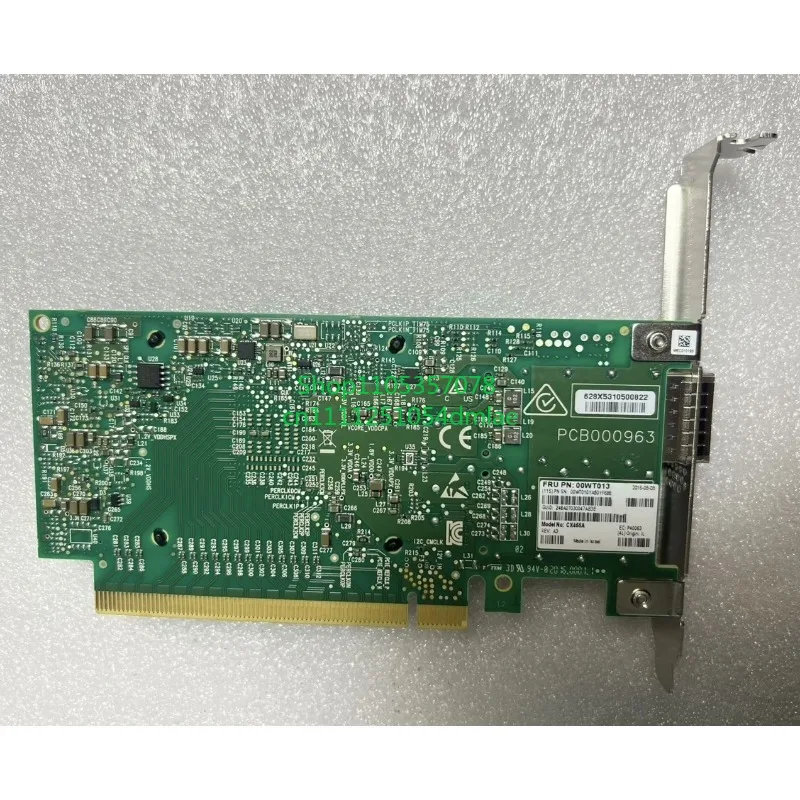 Фото CX455A FRU PN 00WT013 100G Однопортовая карта расширения PCIe, высокоскоростной сетевой адаптер для серверов, Ethernet-карта №2