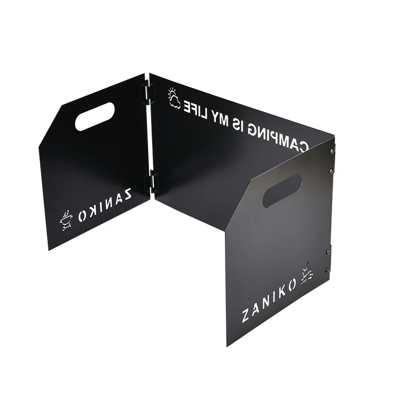 

Folding Outdoor Stove Windscreen Camping Stove Windshield With Carrying Bag Easy To Carry Outdoors Stove Windshield