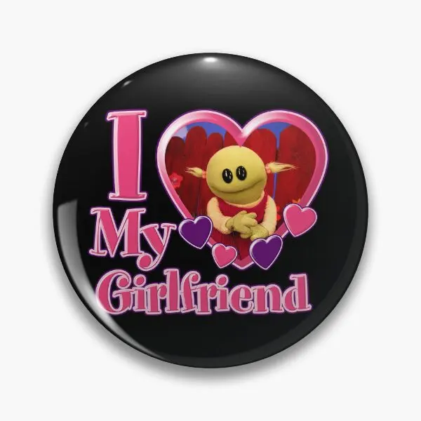 Nanalan орнамент I Love My Girl Friends мягкая булавка для пуговиц модный металлический