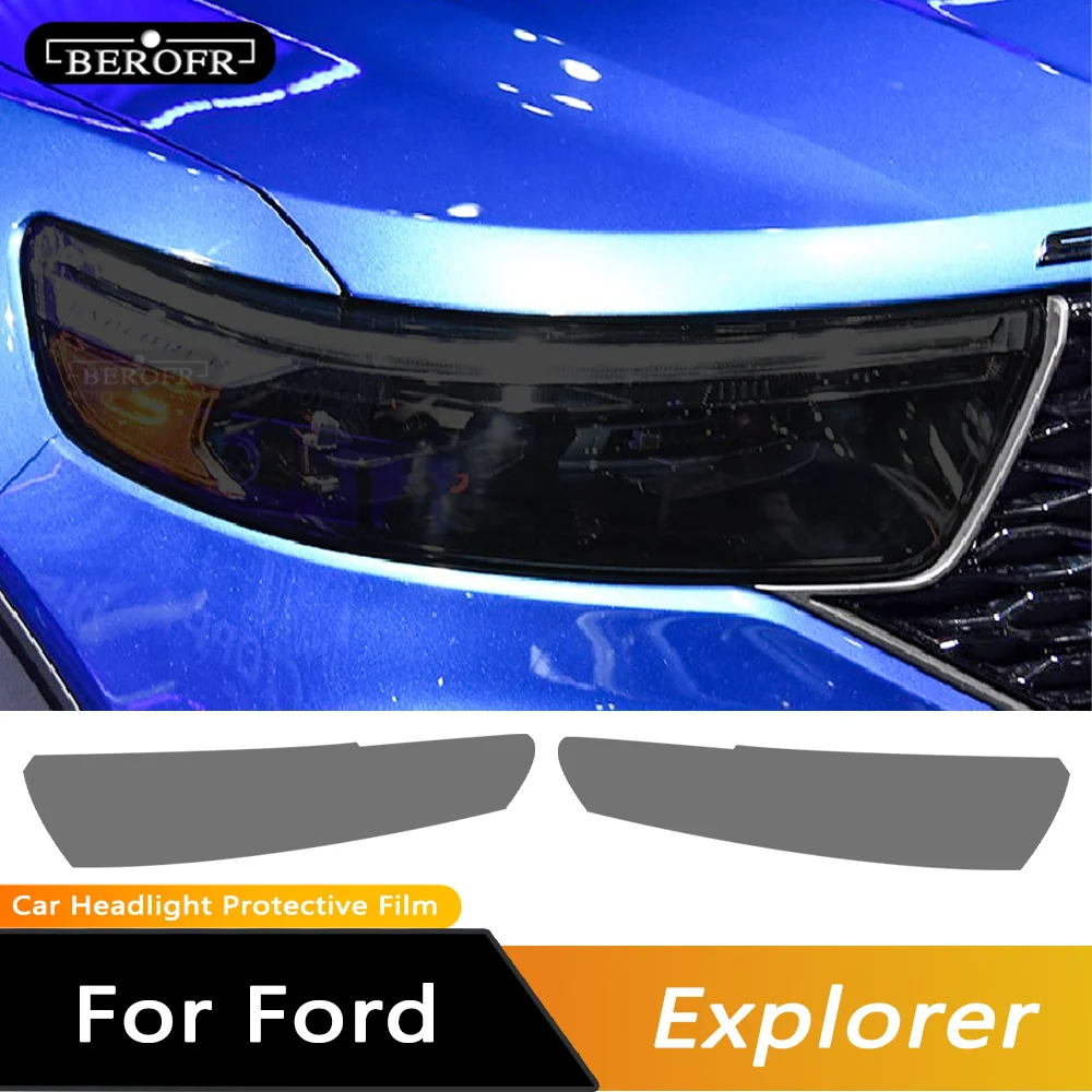 

2 шт., защитная пленка для автомобильных фар Ford Explorer 2020-On U625