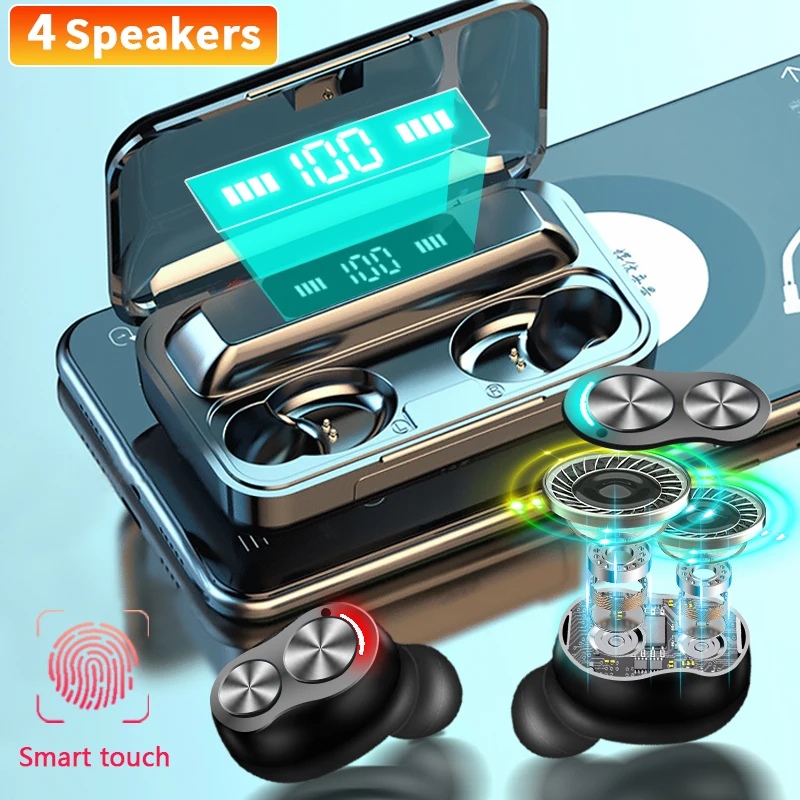 Беспроводные наушники Bluetooth Fone TWS HIFI гарнитура стерео слуховые аппараты с