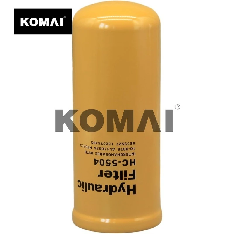 Фото KOMAI HC-5504 1G-8878 Гидравлический масляный фильтр для CAT Bobcat для 1G8878 51494 6598903 666881 254353A1 84074777 1281327H1 BT8850MPG №1